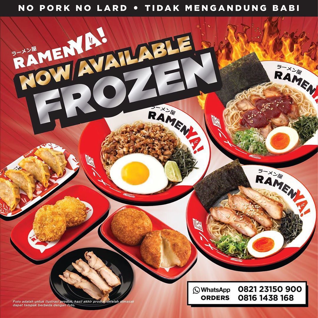 menu frozen resto jepang