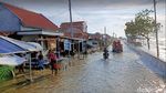 Penampakan Gelombang Tinggi yang Terjang Pesisir Pekalongan