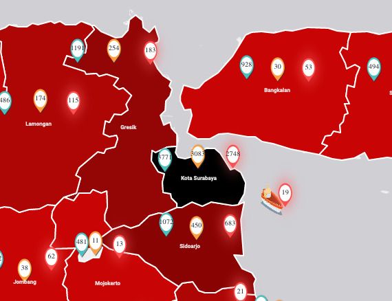Peta Zona Covid Jakarta : VIRAL DI WHATSAPP, Bogor Zona Hitam, Jakarta Zona Merah ... - Peta kasus peta kronologis peta persebaran zona pengendalian.