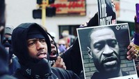 Aktor hollywood, Nick Cannon ikut dalam aksi protes di Amerika. Amerika Serikat terguncang setelah kematian George Floyd pada 25 Mei dan protes telah terjadi di kota-kota Amerika selama seminggu terakhir. dok.Bored Panda/nickcannon