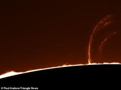 Langka! Foto Detail Permukaan Matahari