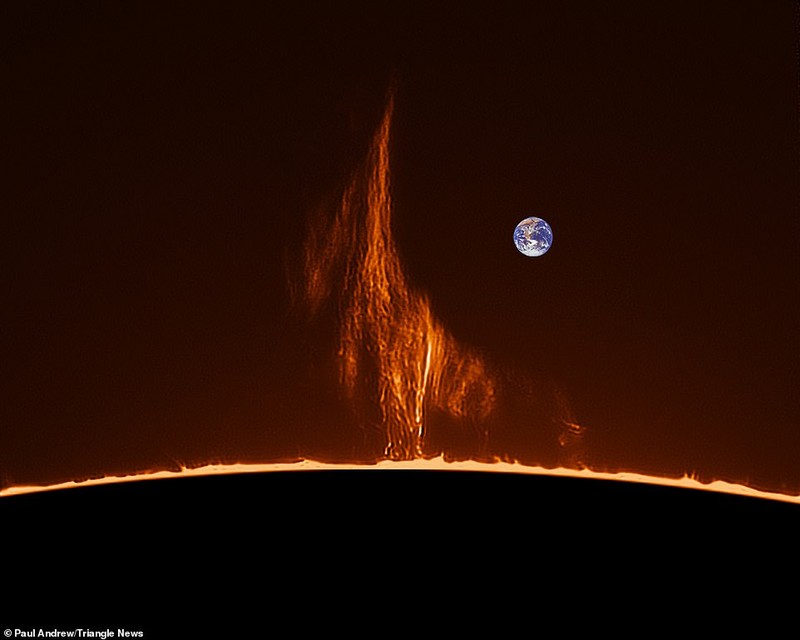 foto matahari detail