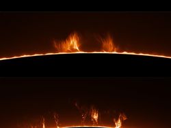 Langka! Foto Detail Permukaan Matahari