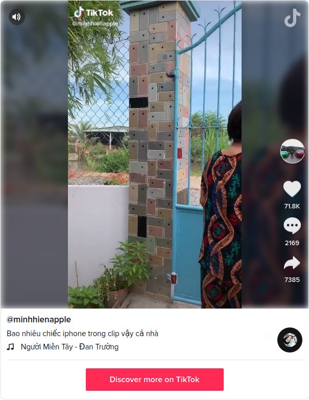 Viral Di Tiktok Rumah Sultan Yang Gerbangnya Dihiasi Ratusan Iphone