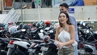 Gisella Anastasia melalui 2020 dengan banyak ujian dan badai cobaan. Pool/Palevi S/detikFoto.