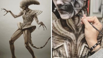 Ketertarikannya itu karena ia suka membuat karya yang terlihat realistis. Foto: Amazing Jiro/Bored Panda