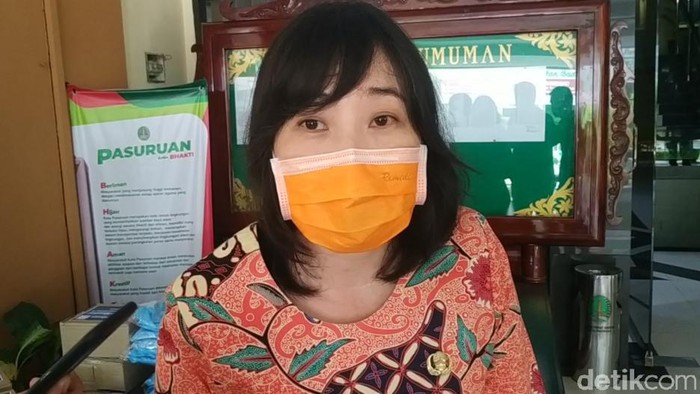 Juru Bicara Gugus Tugas Percepatan Penanganan COVID-19 Kota Pasuruan dr Shierly Marlena