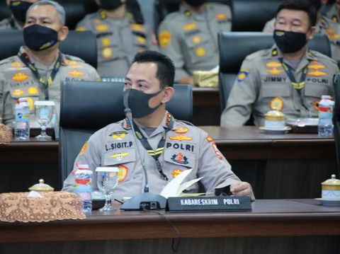 Kabareskrim Polri Komjen Listyo Sigit Prabowo