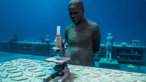 Museum bawah laut di Australia.
