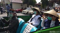 Simulasi ini diawali dengan berkumpulnya wisatawan di Tourism Information Center (TIC) Borobudur di Jalan Balaputradewa No 1 Dusun  Wanurejo, Kecamatan Borobudur, Kabupaten Magelang. Rombongan wisatawan yang tiba di kawasan ini, langsung mendapatkan briefing dari pemandu.