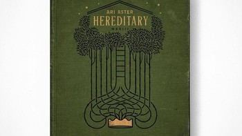 Sampul buku yang diadaptasi dari film Hereditary tampak didominasi dengan warna hijau. Istimewa/Dok. Boredpanda/Hidreley.