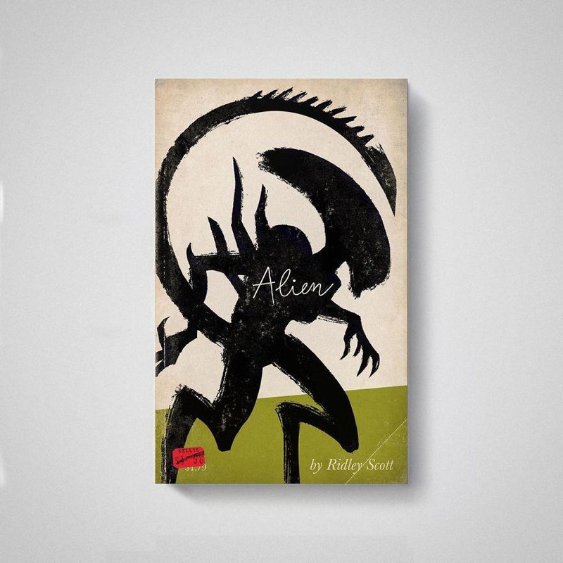 Pernahkah terbayang bagaimana jadinya bila film seperti Parasite hingga Interstellar ditransformasikan sebagai sampul buku tua? Begini penampakannya.