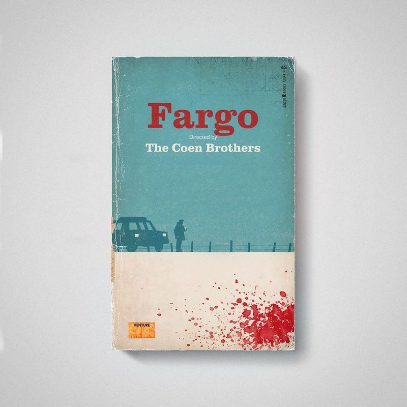 Pernahkah terbayang bagaimana jadinya bila film seperti Parasite hingga Interstellar ditransformasikan sebagai sampul buku tua? Begini penampakannya.