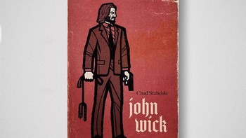 Begini penampakan sampul buku yang diadaptasi dari film John Wick. Istimewa/Dok. Boredpanda/Hidreley.