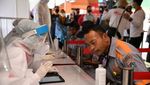 Ratusan Sopir di Terminal Kampung Rambutan Ikut Rapid Test