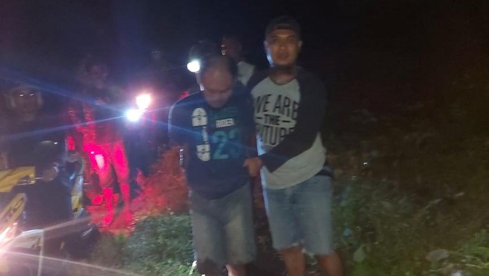 Satu tersangka narkoba kabur ditangkap.
