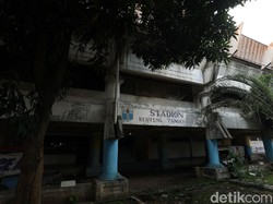 Seperti ini kondisi wajah Stadion Benteng, Tangerang, saat detikcom berkunjung pada tengah pekan ini. (Foto: detikcom/Rengga Sancaya)