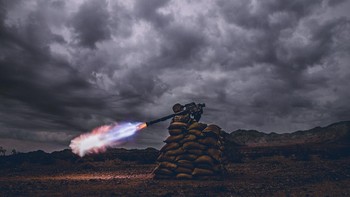 Juara pertama kategori Combat Documentation Training. Karya Rachel Young. Foto: The Military Visual Awards  