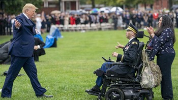 Juara pertama kategori News. Karya Dominique A. Pineiro. Foto: The Military Visual Awards