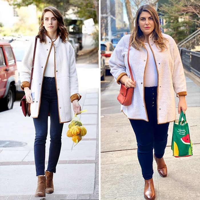 Wanita Berpakaian Seperti Selebritis, Tidak Perlu Menjadi Kurus Untuk Terlihat Bagus