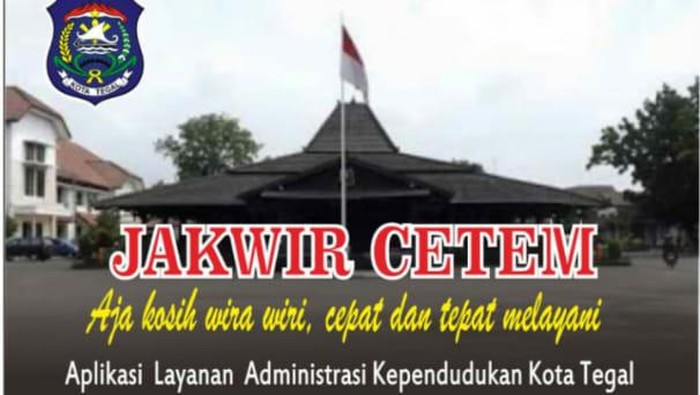 Aplikasi Jakwir Cetem Pemkot Tegal