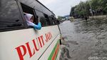 Banjir Rob Terjang Muara Baru