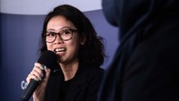 Pada diskusi tersebut GoFood dan BPOM menunjukkan komitmennya untuk memperketat protokol kebersihan makanan selama masa pandemi untuk layani pelanggan berkuliner lebih aman. Head of Marketing GoFood - Marsela Renata menyampaikan paparannya.