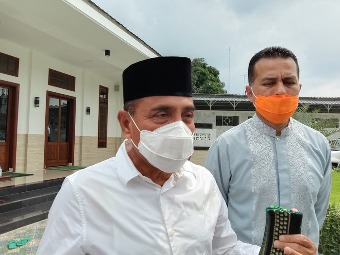 Edy Rahmayadi dan Musa Rajekshah (Ahmad Arfah-detikcom)