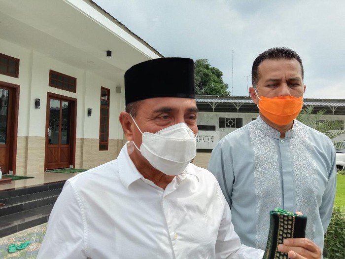 Edy Rahmayadi dan Musa Rajekshah (Ahmad Arfah-detikcom)