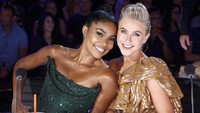 Selain Gabrielle, Julianne Hough juga keluar dari acara tersebut. Dok. Instagram/agt