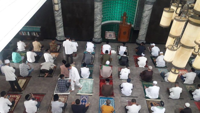 Gelar Salat Jumat Pasca New Normal, Begini Persiapan Masjid Baiturrahman Depok