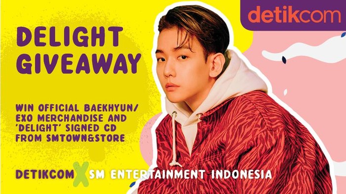 Giveaway detikHOT CD Bertanda Tangan Baekhyun EXO Giveaway detikHOT CD Bertanda Tangan Baekhyun EXO