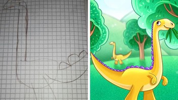 Pangeran kecilku menyukai dinosauru, dan aku mencintainya (Foto: Brightside)