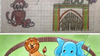 Anak perempuaku berusia 8 tahun dan ia sangat berbakat dalam hal menggambar (Foto: Brightside)