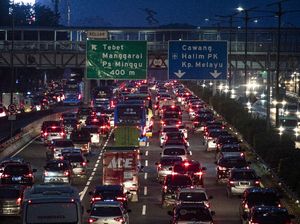 PSBB Transisi Langsung Bikin Jakarta Macet