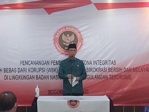 Boy Rafli Canangkan Zona Integritas Bebas Korupsi di BNPT