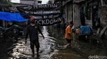 Lagi, Banjir Rob Kembali Genangi Pemukiman Muara Baru