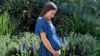 Lea Michele kini tengah menanti kelahiran anak pertamanya itu. Dok. Instagram/leamichele