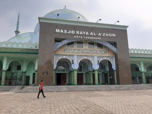 Salat Jumat di Masjid Raya Al Azhom Tangerang Akan Dimulai 12 Juni