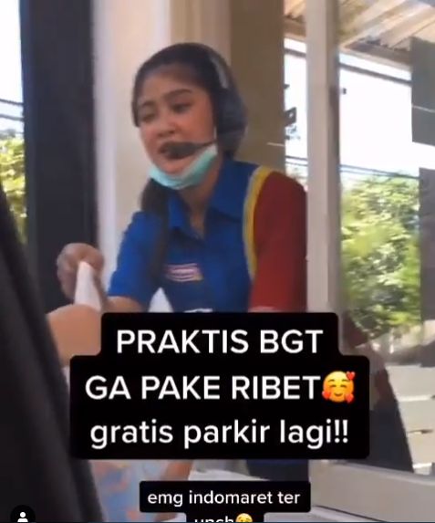 Minimarket hadirkan layanan drive thru