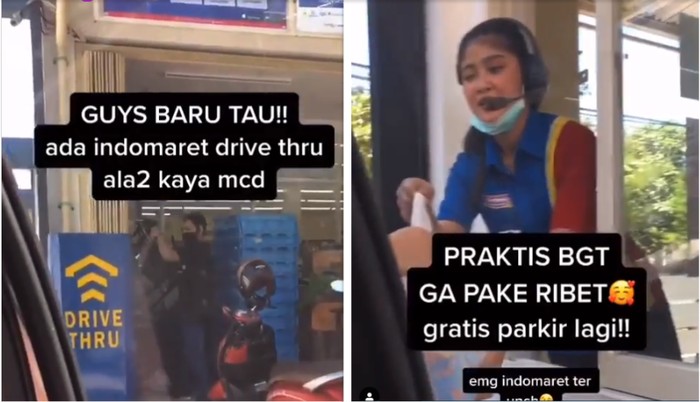 Minimarket hadirkan layanan drive thru Minimarket hadirkan layanan drive thru
