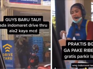 Praktis! Minimarket Ini Hadirkan Layanan Belanja Drive Thru
