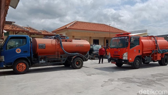 Mobil tangki air BPBD Klaten