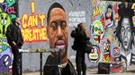 Mural George Floyd Hiasi Berbagai Negara di Dunia