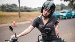 Si Cantik Nabila Putri dan Motor Gedenya