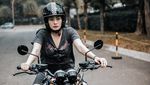 Si Cantik Nabila Putri dan Motor Gedenya