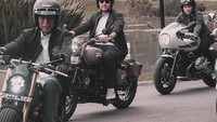 Ini momen saat dirinya motoran bersama Presiden Joko Widodo Foto: Instagram @nabilabylla