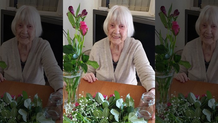 Nenek 104 Tahun Champagne -