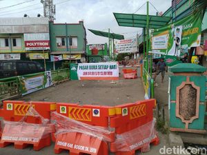 Sempat Menolak, Pedagang Pasar Cileungsi Bogor Akan Rapid Test Selasa Depan