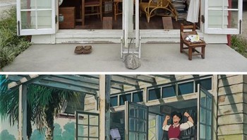 Pilar yang goyah, ember dengan lubang, bak mandi, sumur, semua detail kecil seperti buku, mainan, tas sekolah, perabotan sudah diurus dengan baik.   